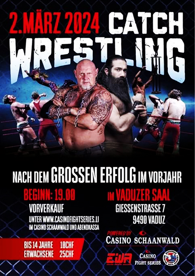 EWA Catch Wrestling Show - 02.03.2024 - Vaduz, Liechtenstein