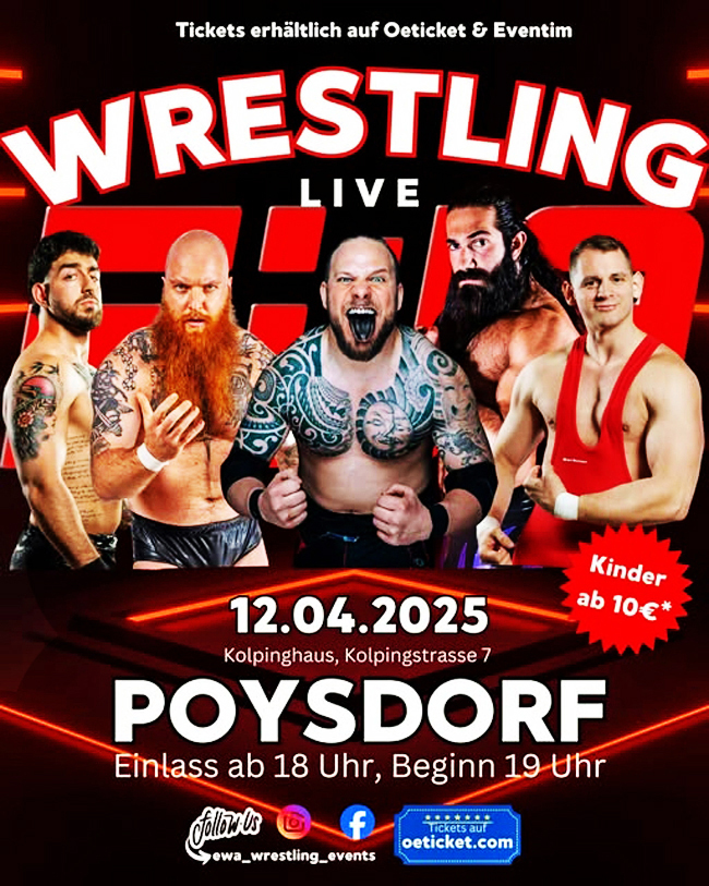EWA Wrestling live - 12.04..2025 - Poysdorf, NÖ