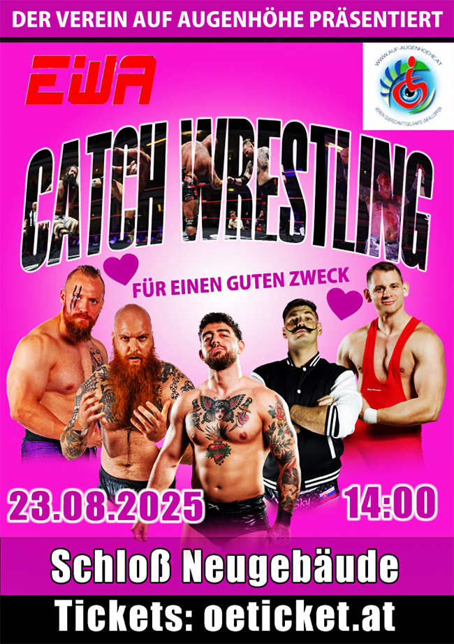 EWA Charity Wrestling - Schloss Neugebäude - 23.08.2025
