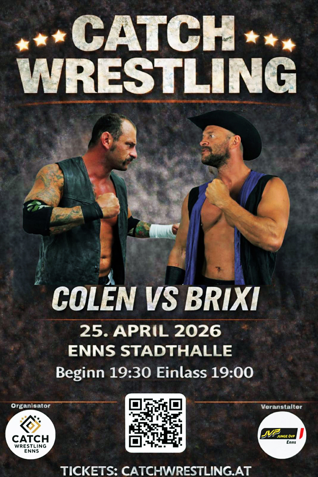 EWA Catch-Wrestling Enns - Kapitel 3 / 25.04.2026/ Enns, OÖ EWA Catch-Wrestling Enns - Kapitel 3 / 25.04.2026/ Enns, OÖ