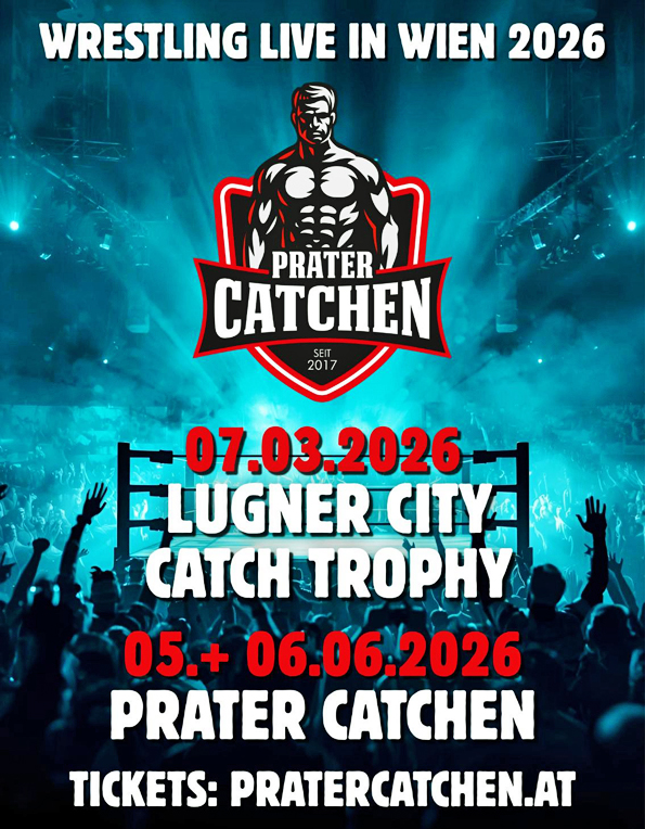 EWA Lugner City Trophy 7.3.2026 + Prater Catchen 5.6. & 6.6.2026