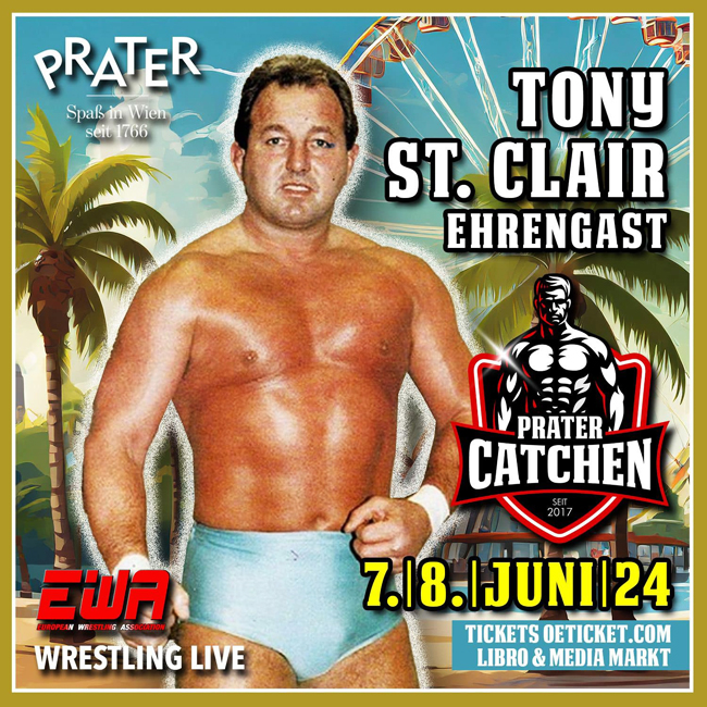 EWA Prater Catchen 2024 - Ehrengast Tony St. Clair