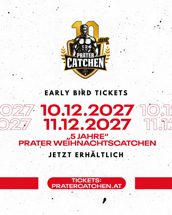 5 Jahre Prater Weihnachtscatchen / 10. & 11.12.2027 5 Jahre Prater Weihnachtscatchen / 10. & 11.12.2027