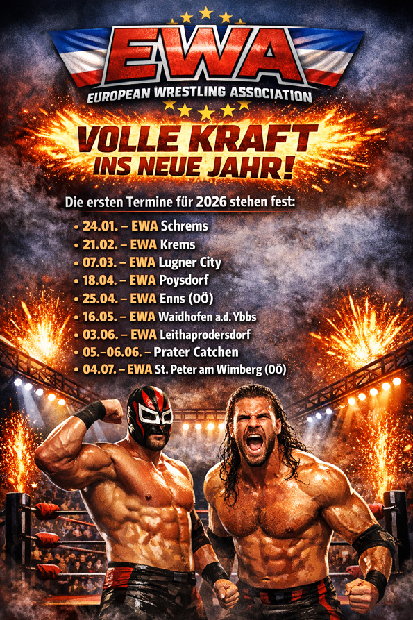 EWA Catch-Wrestling Termine per 31.12.2025
