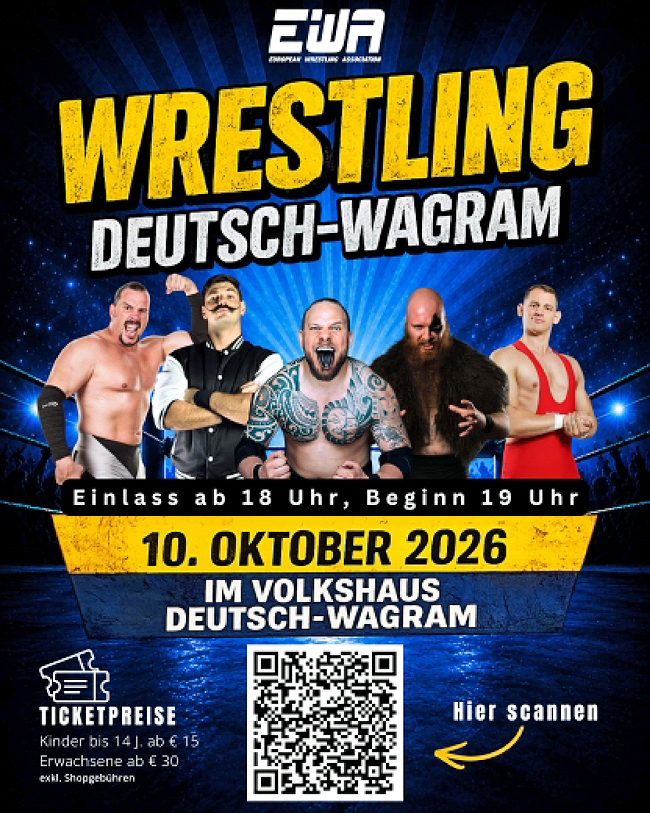EWA Fight Night - 10.10.2026 - Deutsch-Wagram, NÖ EWA Fight Night - 10.10.2026 - Deutsch-Wagram, NÖ